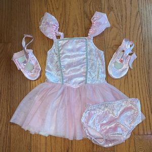 Ballerina Roll Play Halloween Costume Dress Up